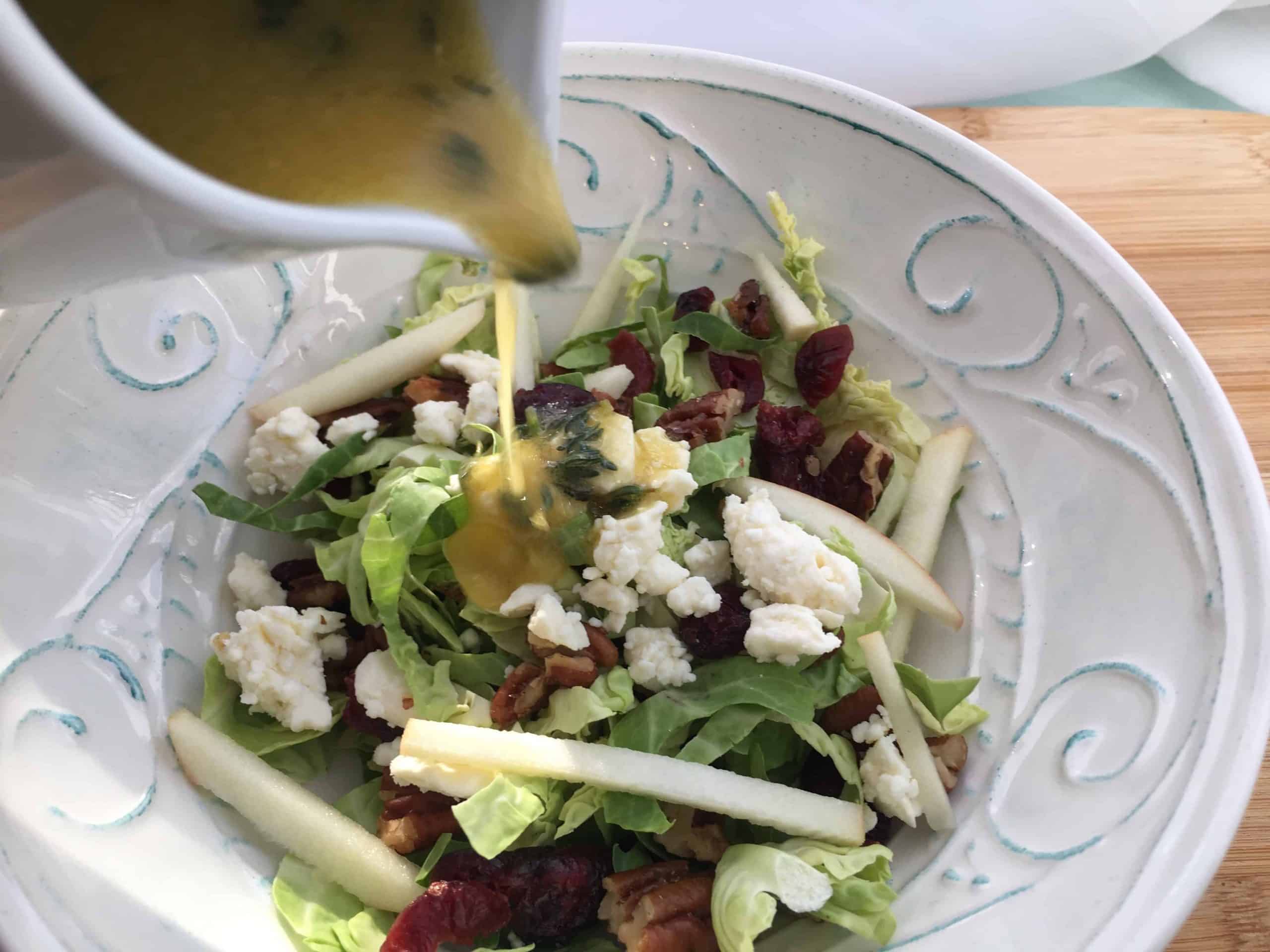 Dijon Apple Cider Vinaigrette Maple and Thyme